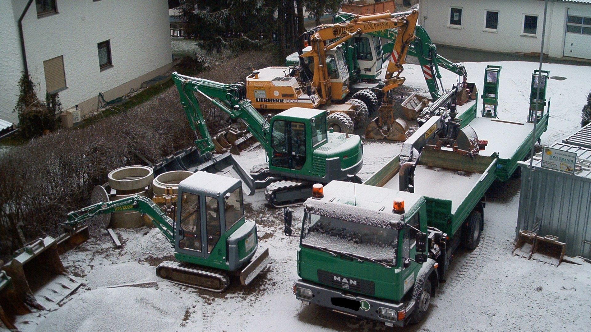 2003: Bild von Fuhrparkerweiterung 2003