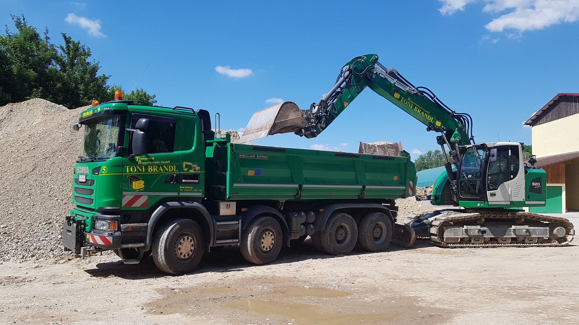 Fahrzeugbild Scania 4-Achskipper