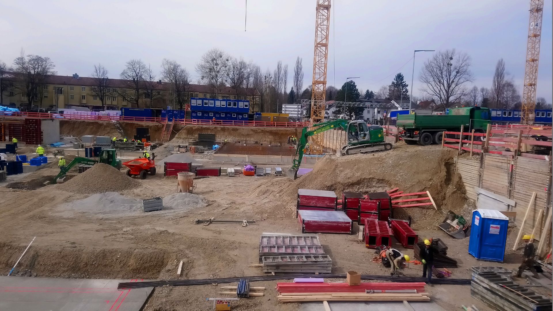 Leistungsbild Baugrubenaushub